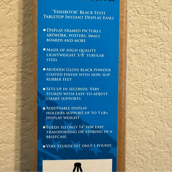 NIB Small 14” Portable Easel - Picture 11 of 16